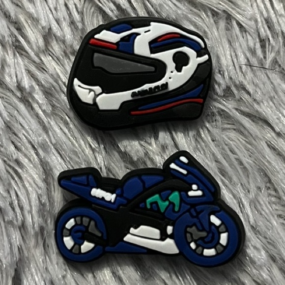 Motorcycle Croc Charm Set 5$
